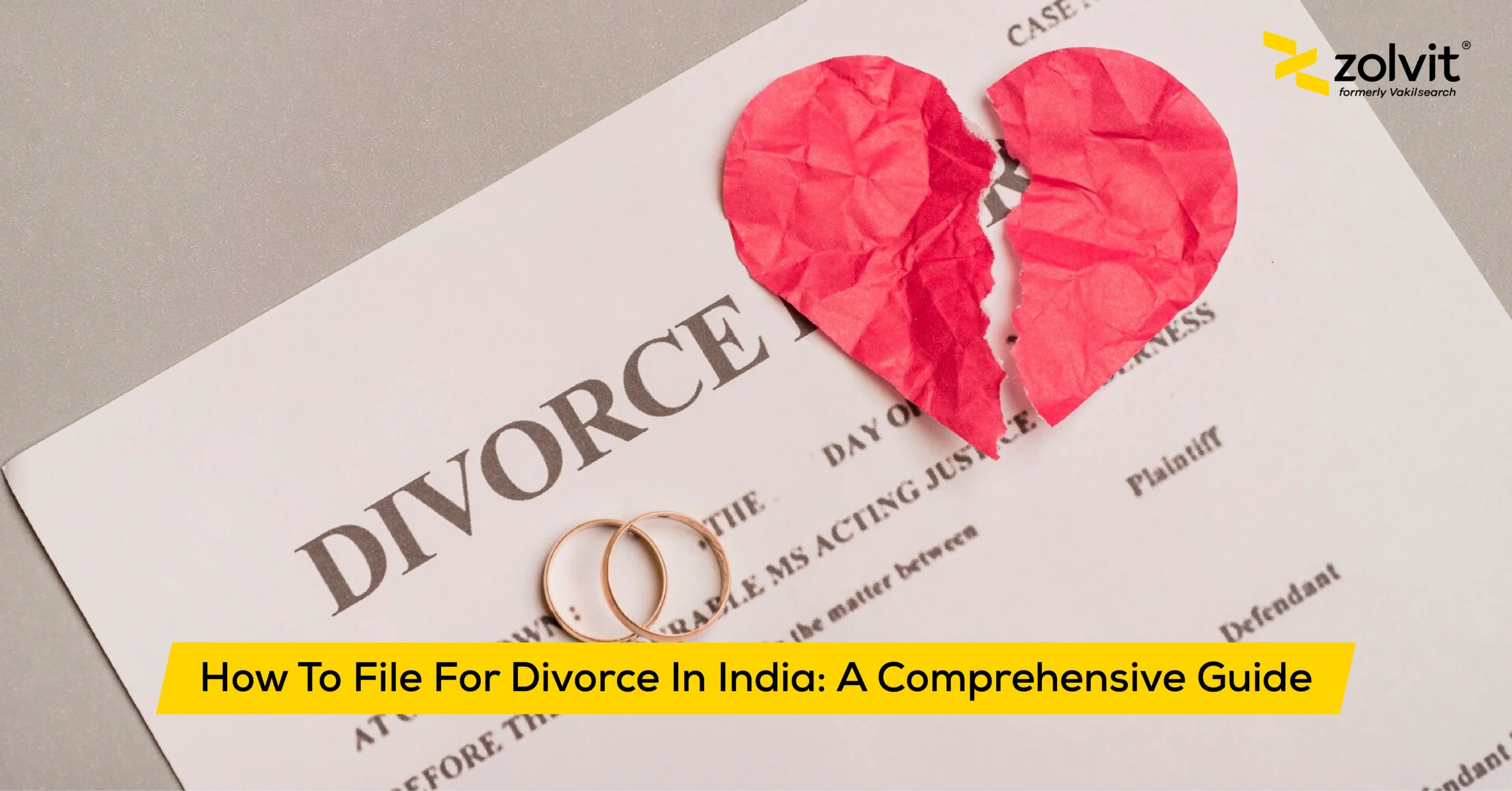 How To File For Divorce In India