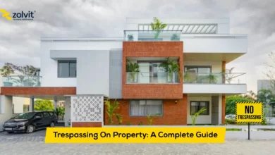 trespassing a property
