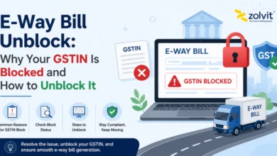 E-Way Bill Unblock