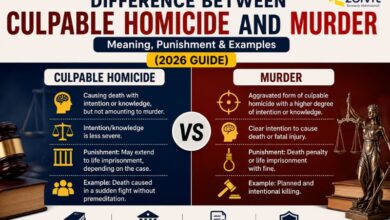 difference between culpable homicide and murder